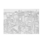 デザイナー'SショップPEROの渋谷スクランブル交差点 Stickable Poster :horizontal position