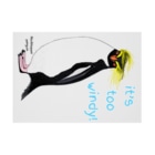 LalaHangeulのRockhopper penguin　(イワトビペンギン) Stickable Poster :horizontal position
