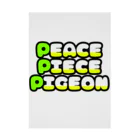 Peace_Piece_PigeonのPeace Piece Pigeon 吸着ポスター