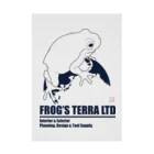 FROG'S TERRA LTDのカラード　ディープシーブルー Stickable Poster