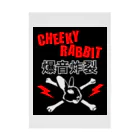 CHEEKY RABBITのサツマニアン02_CheekyRabbit_爆音炸裂 Stickable Poster