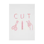 あしなが雑貨店のCUT Stickable Poster