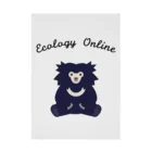 EcologyOnline（エコロジーオンライン）のごきげんナマケグマ EOL ver. 吸着ポスター