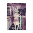 OMEME🪬のLady rabbit Stickable Poster