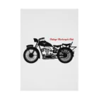 JOKERS FACTORYのVINTAGE MOTORCYCLE CLUB 吸着ポスター