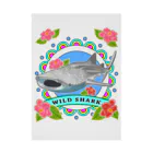 かいほう屋のWILD SHARK  ジンベエザメ Stickable Poster