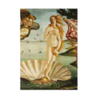 世界美術商店のヴィーナスの誕生 / The Birth of Venus Stickable Poster