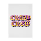 CRAZY_CREWのCRAZY CREW TEAM GOODS Stickable Poster