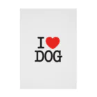 I LOVE SHOPのI LOVE DOG-アイラブドッグ- Stickable Poster