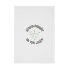 jsprintstudioのShine Bright, Be the Light Stickable Poster