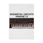 Vintage Synthesizers | aaaaakiiiiiのSequential Circuits Prophet 5 Vintage Synthesizer Stickable Poster