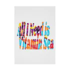 ぷんすこ(♂)のAll I Need is Vitamin Sea Stickable Poster