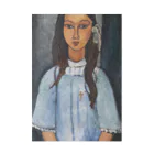 ArtGalleryのモディリアーニ　アリス（Alice）Amedeo Modigliani/1918年 Stickable Poster