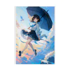 卯月なのかのSky Journey　〜世界最古で最大の恒久的なキャンパスの旅〜　No.5「空の旅人」 Stickable Poster