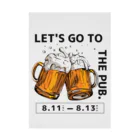 T3 styleのビールを飲もう！ Stickable Poster