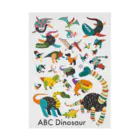 ABC Dinosaur グッズショップの恐竜いっぱい 吸着ポスター