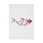 mumusの魚　rose Stickable Poster