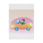 pikkekunのGo!Go!Car! Stickable Poster