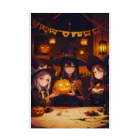 卯月なのかのHalloween Journey　-Ghost side-　〜カボチャが照らす一年で最も不気味で騒がしい夜の旅〜　No.6「Weird Sisters」 Stickable Poster