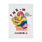 パウズのお家の屋久島地域猫ハナリリーTNR-M 吸着ポスター