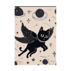 宇宙黒猫キョロちゃんの宇宙黒猫キョロちゃん(惑星) Stickable Poster