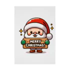 mitsu5872のサンタの陽気なクリスマスコレクション Stickable Poster