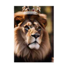 Mint3110-factoryの🦁ライオンキング(King of Lion) Stickable Poster