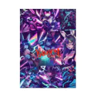 BUNNY-ONLINEのネオンアメコミアート22 Stickable Poster