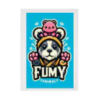 FUMYのZooMingle（ズーミングル） Stickable Poster