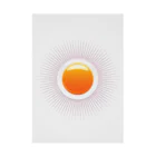 ファンシーTシャツ屋のシンプルな太陽デザイン Stickable Poster