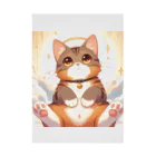 アニマルグッズストア　OPIの茶色い猫 Stickable Poster