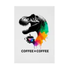 ディノアートラボ✴︎DINO ART LABの COFFEE×COFFEE 吸着ポスター