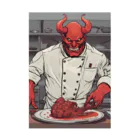 d-design-labのdevil's cookingグッズ Stickable Poster