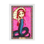 Mizna Wadaの人頭蛇娘 - 見世物趣味 Stickable Poster