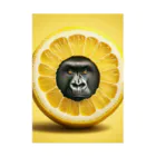 ゴリラショップのThe Mighty Gorilla Lemon  Stickable Poster