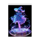 レーザーの魔法少女 Stickable Poster