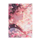 AQUAMETAVERSEの桜と私ラフルール1859 Stickable Poster