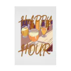 酔いどれの集いのHAPPY HOUR(ハッピーアワー) 吸着ポスター