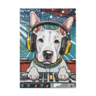 Bull Terrier ParadeのDJヴィンセント Stickable Poster