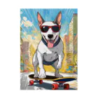 Bull Terrier Paradeの🛹スケーターヴィンセント Stickable Poster