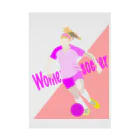 JAPAすぷのwomen’s soccer スターフォワード Stickable Poster