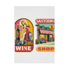 MOONY'S Wine ClosetのClassic Vino Stickable Poster