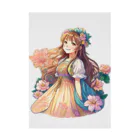 ちーらいふの花の少女 Stickable Poster