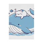 ニャーちゃんショップの眠りネコ Stickable Poster