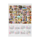 kemkemLandのサムネイルだらけ！2024年5月からの いろんな素材でカレンダー ⇨ Stickable Poster