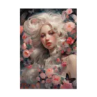 AQUAMETAVERSEの花と美女　なでしこ1478 Stickable Poster