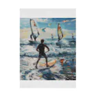 AQUAMETAVERSEのsupとwindsurfingレース　エンジェル717 2065 Stickable Poster