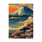日本の風景 COOL JAPANの日本の風景:富士吉田市で見られる絶景、 Stickable Poster