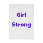 あい・まい・みぃのGirl Strong-強い女性を表す言葉 吸着ポスター