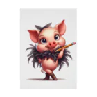 momonekokoの子豚アーティスト 吸着ポスター